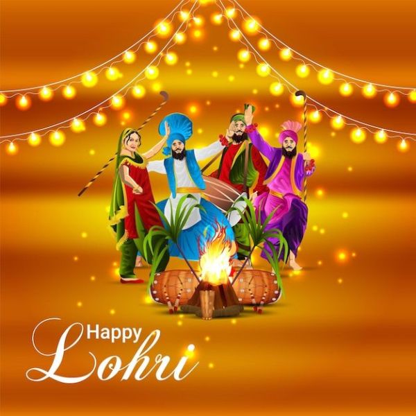 Happy Lohri Good Morning image