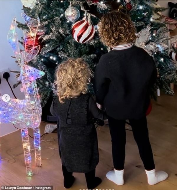 It was revealed by Lauryn that the football ace didn't get any Christmas presents for their children, Kairo and Kinara