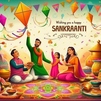 Good Morning Makar Sankranti image