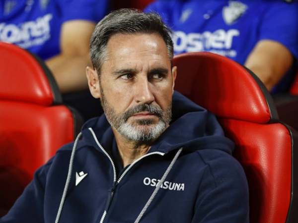 Osasuna manager Vicente Moreno on September 16,