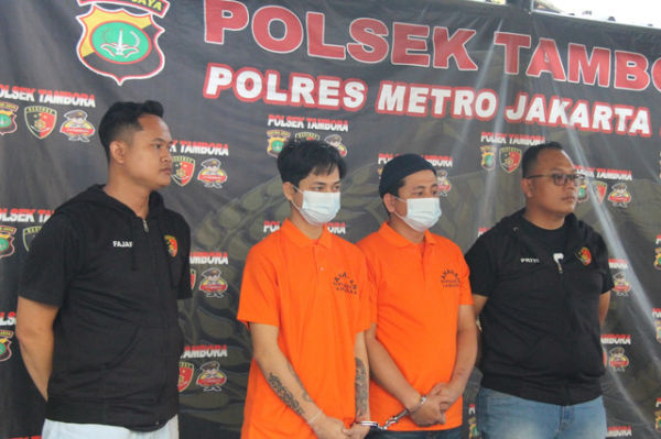 Pers rilis kasus penganiayaan terhadap tetangga di Polsek Tambora. Foto: Dok. Istimewa