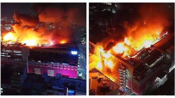 Dinas Pemadam Kebakaran DKI Jakarta mengerahkan 36 unit armada pemadam kebakaran dengan total 180 personel untuk memadamkan api di kebakaran yang terjadi di Glodok Plaza di Tamansari, Jakarta Barat sejak pukul 21.30 WIB Rabu malam, 15 Januari 2025.