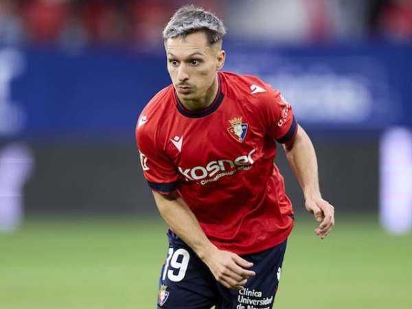 Osasuna's Bryan Zaragoza on September 21,