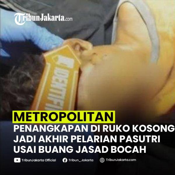 Pelarian pasangan suami istri (pasutri) muda, pelaku pembuang jasad bocah berusia lima tahun dalam sarung akhirnya berakhir. Setelah dua hari buron pasca pembuangan jasad pada Senin (6/1/2024) lalu, akhirnya mereka di ringkus di Ruko Kosong, Jalan Inspeksi Kalimalang, Tambun Selatan, Kabupaten Bekasi. 


