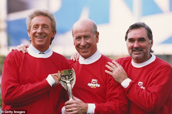 Law was part of Manchester United's Holy Trinity, alongside Sir Bobby Charlton and George Best