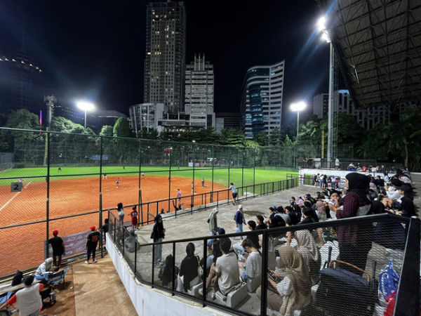 Suasana Lapangan Softball GBK, Sabtu (18/1). Foto: Rayyan Farhansyah/Kumparan