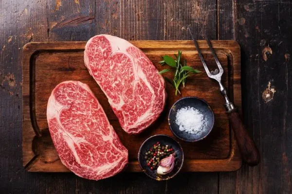 marbling steak