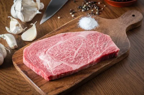 marbling steak