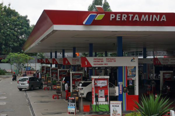 Ilustrasi SPBU Pertamina Foto: Aditia Noviansyah/kumparan