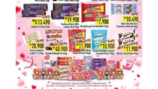 Promo VALENTINE 2025 di Hypermart Bali pekan ini 17-23 Januari