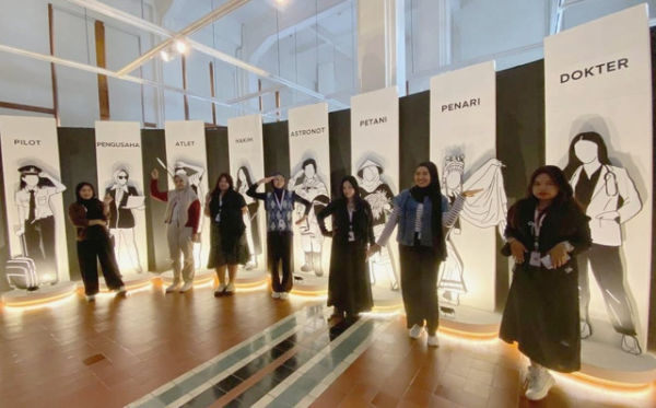 Pameran Herstory: Cerita Perempuan dalam Bingkai Uang. Sumber: dokumen pribadi