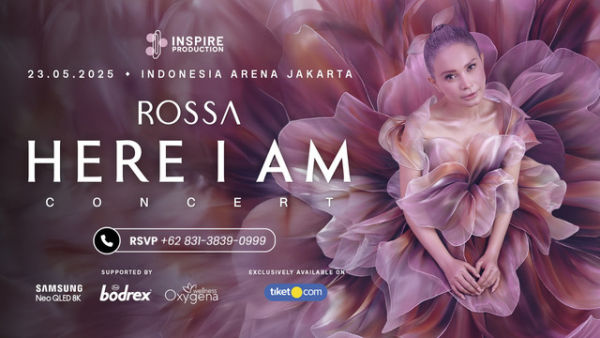 Rossa siap gelar konser "Here I Am".  Foto: Dok. Istimewa