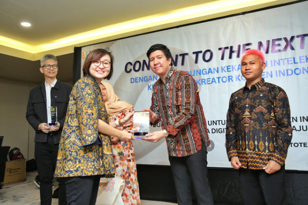 Wakil Menteri Ekonomi Kreatif Irene Umar dalam program Content to The Next Level. Foto: Dok. Istimewa