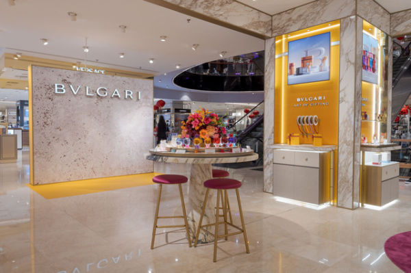 Toko esklusif Bvlgari Parfums di SOGO Pondok Indah Mall 2. Foto: Luxasia Indonesia