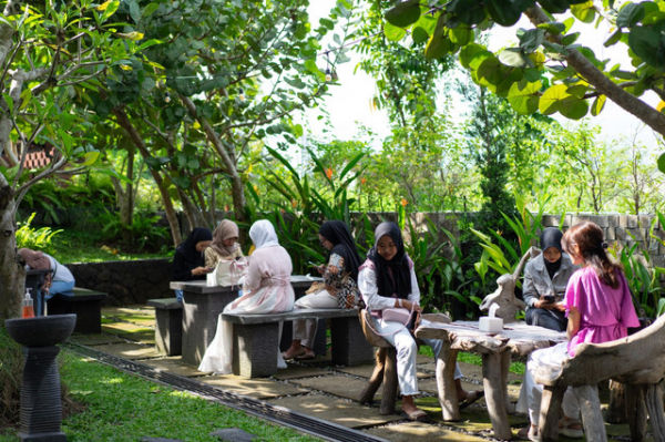 Keseruan kumparan Hangout di Yogyakarta pada Sabtu (25/1). Foto: kumparan