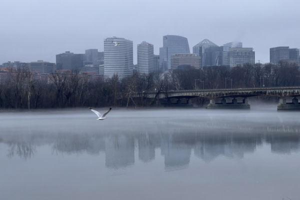 Sungai Potomac. Foto: Daniel SLIM/AFP