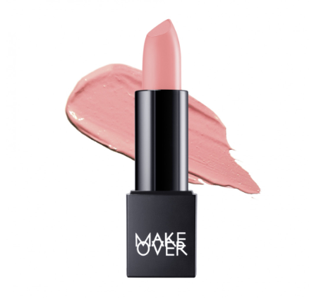 rekomendasi lipstik yang mengandung spf. Produk ini adalah Make Over Color Hypnoe Creamy Lip Matte. Sumber: makeoverforall.com