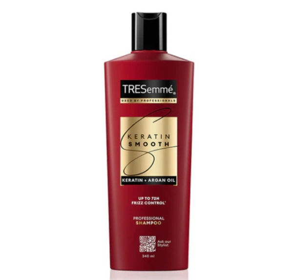 TRESemmé Keratin Smooth Shampoo. sumber: tresemme.in