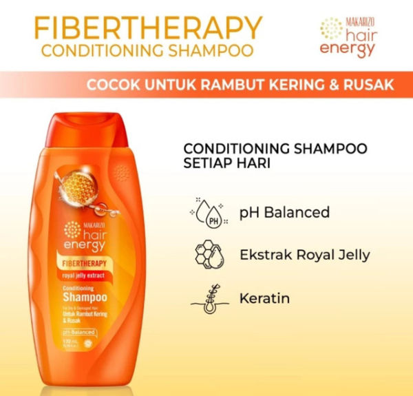 MAKARIZO Hair Energy Shampoo. sumber: tokopedia makarizo