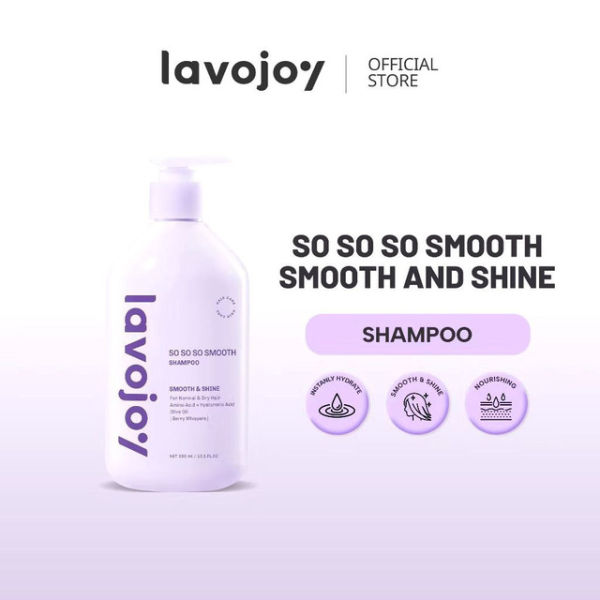 LVJ lavojoy So So So Smooth Shampoo. Sumber: Platfrom Shopee/@lavojoy Official Shop