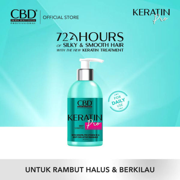 BD Profesional Keratin Pro Daily Shampo. Sumber: Platfrom Shopee/@CBD Official Shop