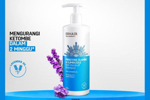 Erhair Scalperfect Anti Dandruff Shampoo Sumber: tokopedia