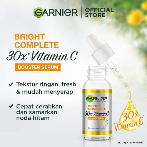 Garnier Bright Complete Vitamin C. Sumber: garnier.co.id