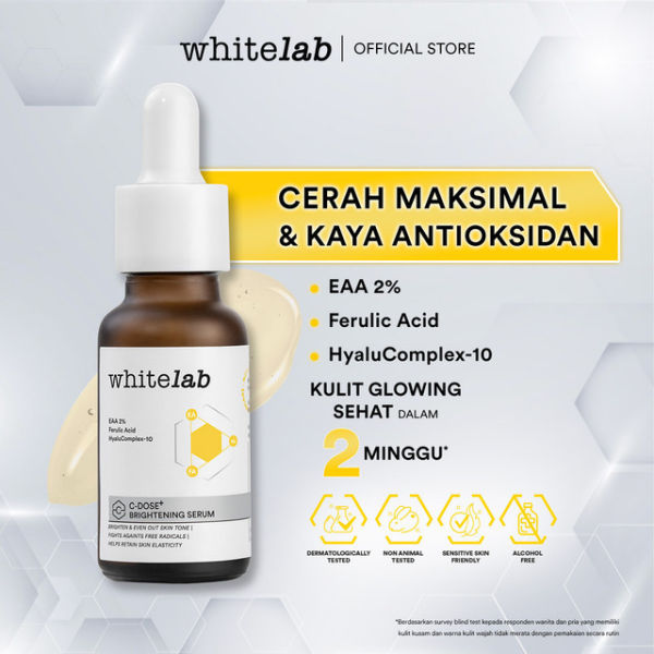 Whitelab C-Dose+ Brightening Serum. Sumber: whitelab.com