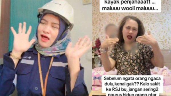 GELAGAT WENNY MYZON: Usai hina honorer pakai BPJS, karyawan PT Timah tersebut mengunggah video joget dan pantun ubur-ubur ikan lele di akun TikTok keduanya, Senin (4/2/2025). Aksi terbaru Wenny tersebut dinilai bak menantang dan merendahkan orang.