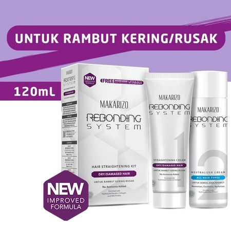 Shampoo Makarizo untuk rambut kering dan mengembang. SUmber: Shopee /  Makrizo Official Shop