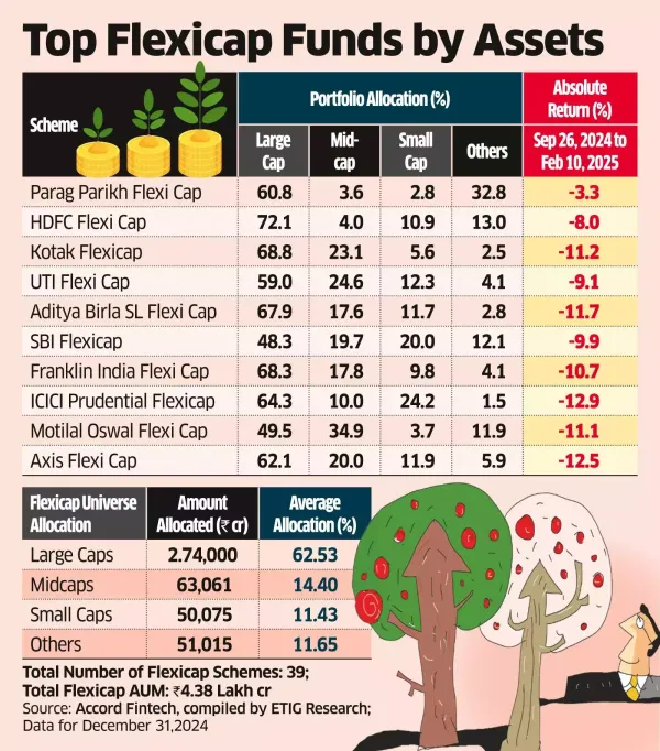 Flexi Funds with a Lower SMID Load Lose Less in Selloff