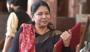 DMK MP Kanimozhi