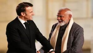 PM Modi and President Macron