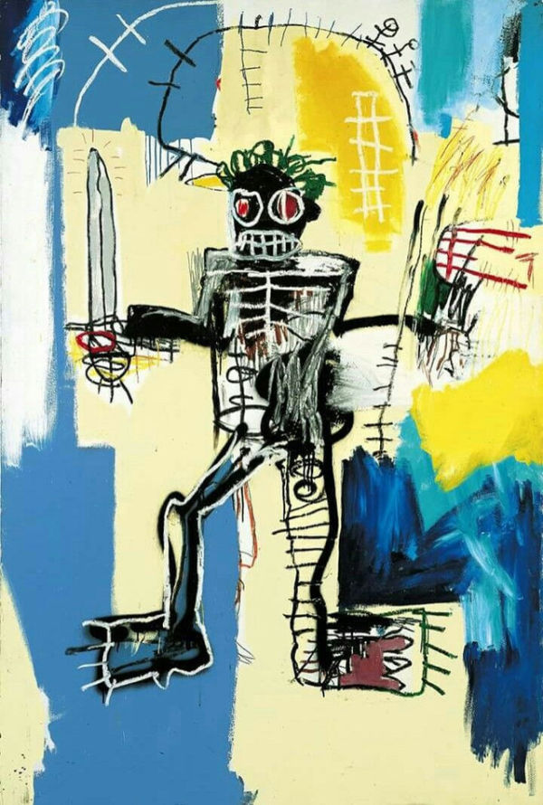 Warrior (1982) : Lukisan Jean-Michel Basquiat