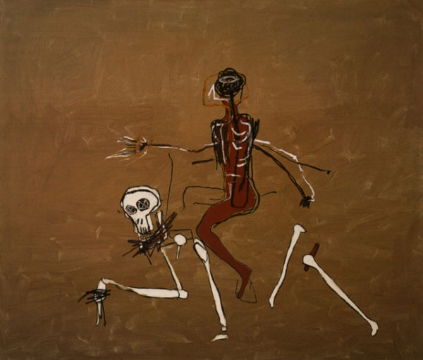 Riding with Death (1988) : Jean-Michel Basquiat