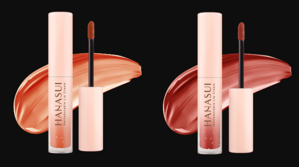 Hanasui  Lip Cream 11 Brick dan Mattedorable 08 Fancy. Sumber foto: hanasui.id