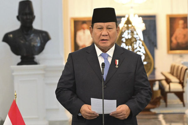 Presiden Prabowo resmikan Danantara di Istana Merdeka, Jakarta Pusat, Senin (24/2/2025). Foto: Dok. Kris - Biro Pers Sekretariat Presiden