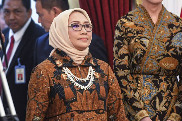 Menteri Pemberdayaan Perempuan dan Perlindungan Anak, Arifatul Choiri Fauzi. Foto: Muhammad Adimaja/ANTARA FOTO