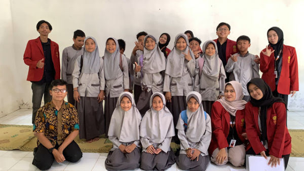 Sumber: Dokumentasi TIM 147 KKN UMY 2025 Bersama Siswa SDN Teganing