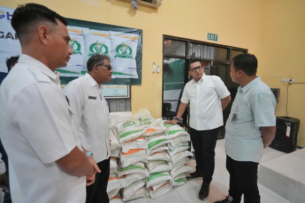 Ilustrasi penyaluran bantuan beras 10 kg 2024. Foto: Kota Mojokerto/web.mojokertokota.go.id 