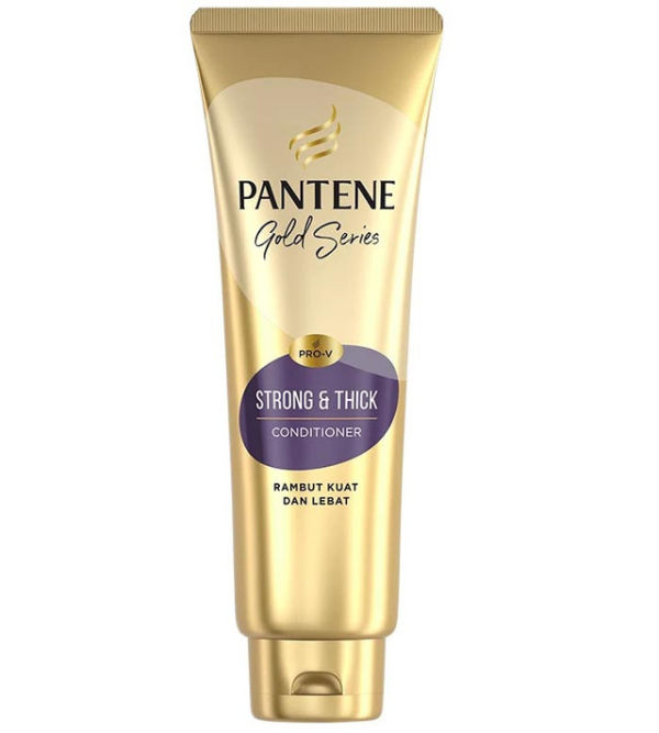 Pantene Gold Series Conditioner Strong and Thick. Sumber: pantene.co.id