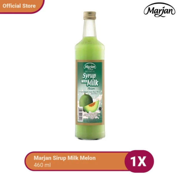 Marjan Sirup Milk Melon. Sumber: Tokopedia/ Lasallefood