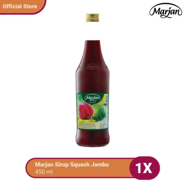 Marjan Sirup Squash Jambu 