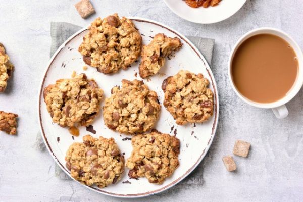 Oatmeal cookies, camilan sehat keluarga.  Foto: Shutterstock