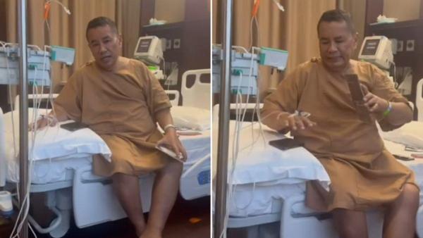 HOTMAN DIRAWAT DI SINGAPURA - Potret Hotman Paris diambil dari Instagram pada Senin (24/2/2025). Hotman Paris beber penyakit yang dideritanya.