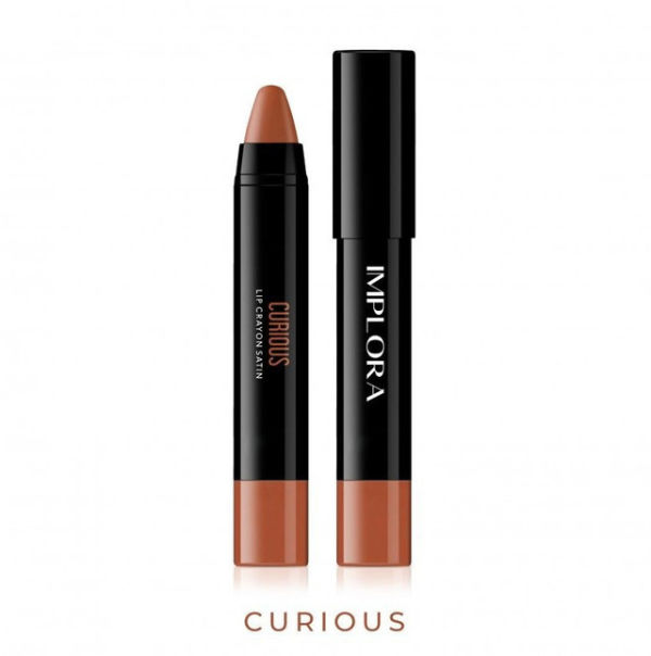 Foto Lip Crayon Curious untuk warna lipstik implora untuk kulit sawo matang agar terlihat fresh. Sumber: www.implora.co.id