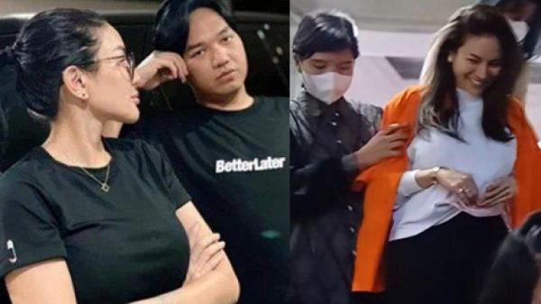 NIKITA MIRZANI DITAHAN: Artis Nikita Mirzani resmi ditahan penyidik Direktorat Reserse Siber Polda Metro Jaya atas kasus pemerasan, pengancaman, dan tindak pidana pencucian uang (TPPU). Asistennya Mail juga ditahan (KOMPAS.com/BAHARUDIN AL FARISI)