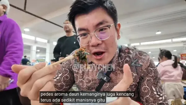 YouTuber Rudy Chen ungkap ada pasar tradisional di China yang tawarkan jajanan Indonesia