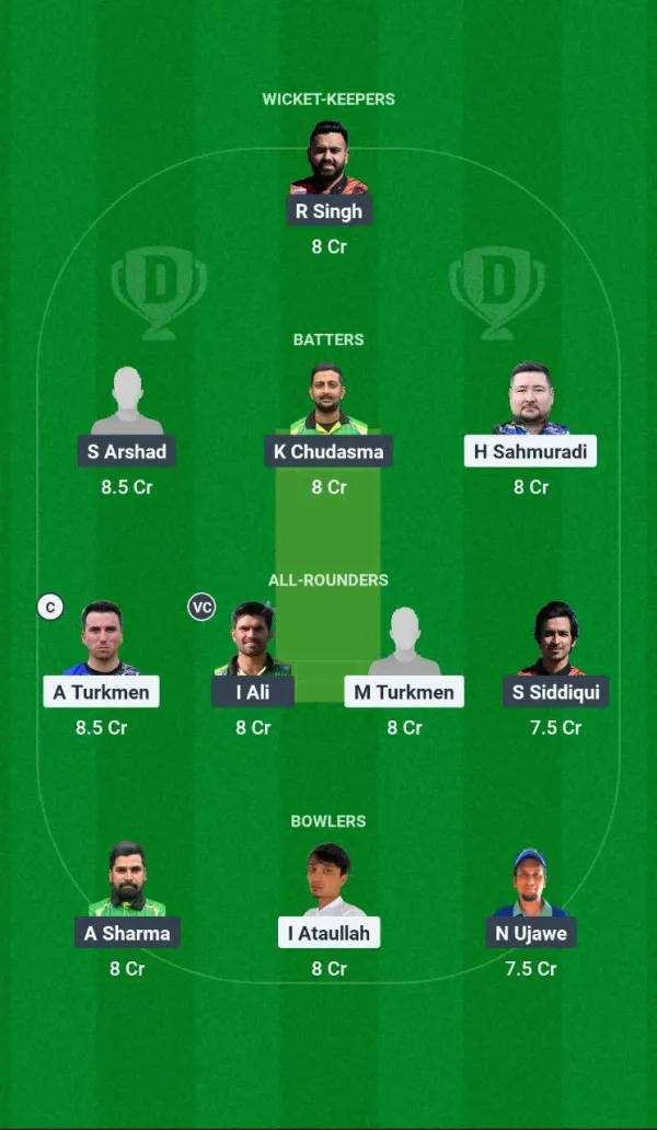 IST vs Lju European T10 Cricket League, 2025