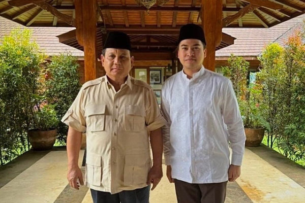 Agung Surahman bertemu Presiden Prabowo Subianto. Foto: Instagram/@agung_surahman  